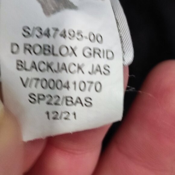 Old Navy Roblox short sleeve T-shirt black boys size XL (14-16) - Picture 6 of 8